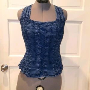 SCULLY Western Style Sleeveless Top